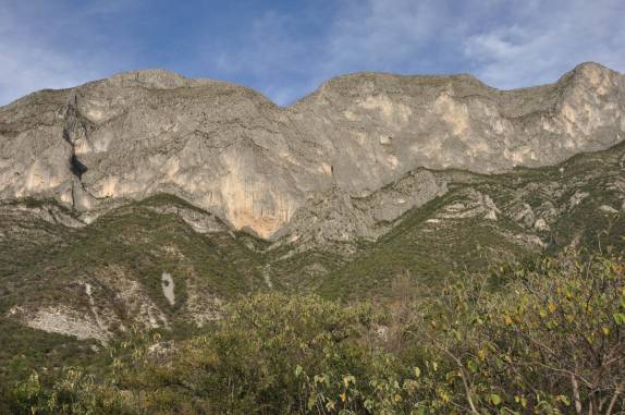 A região de Potrero Chico, no nordeste do México